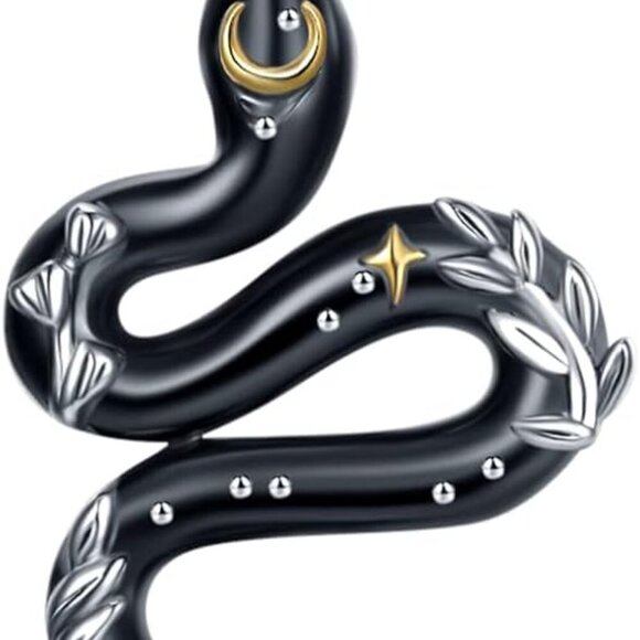 Sterling Silver Animal Necklace Snake Deer Bat Highland Cow Panda Koala Cat Jewe - Picture 1 of 6